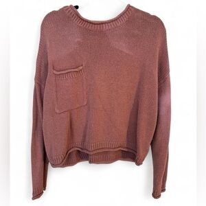Urban Outfitters Pink Crew Neck Knit Sweater size M